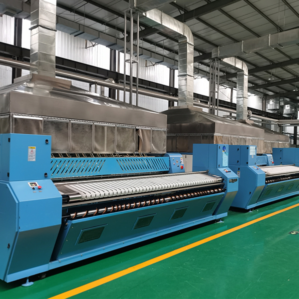 百強洗滌設備回訪山西醫(yī)潔康源公司